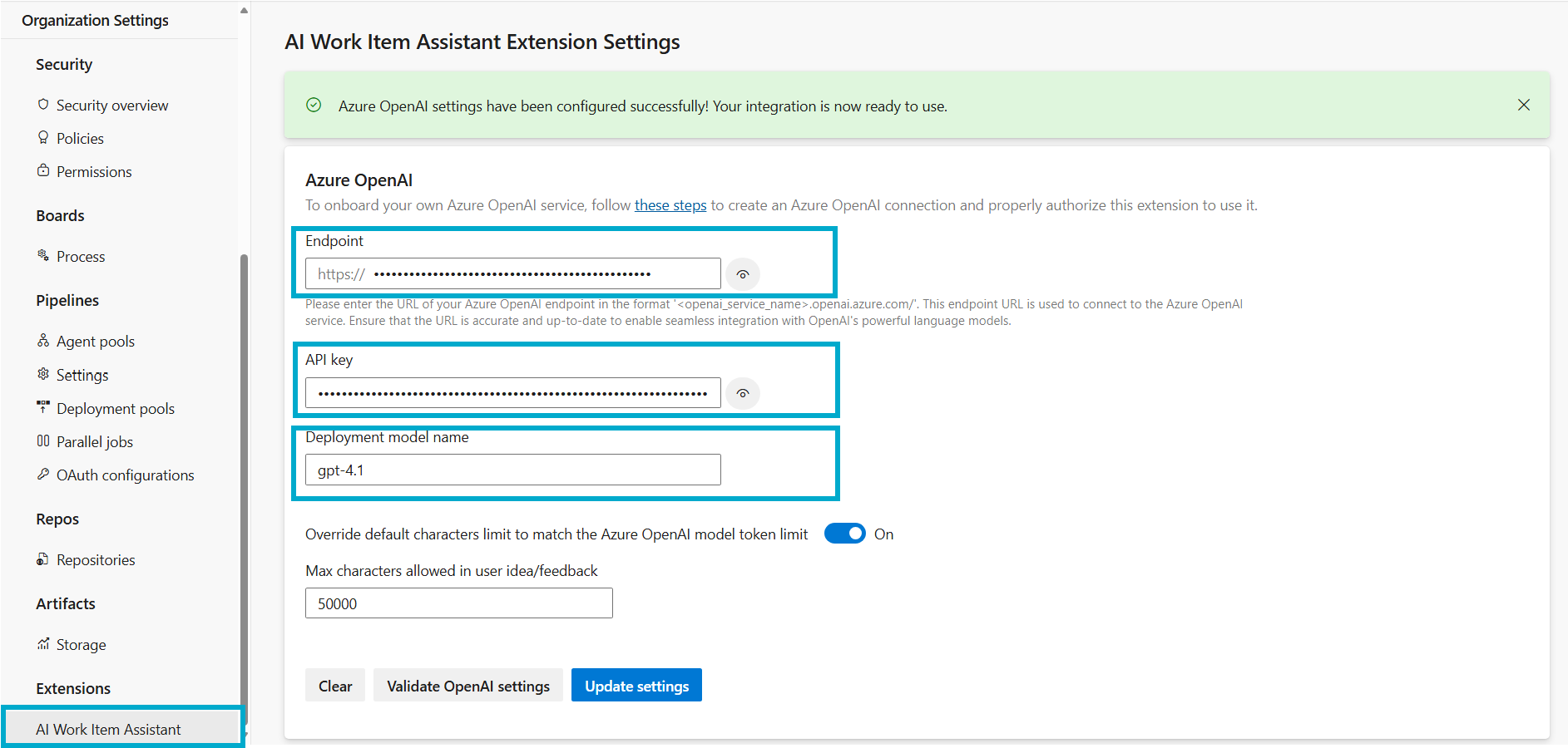 azure-openai-org-settings